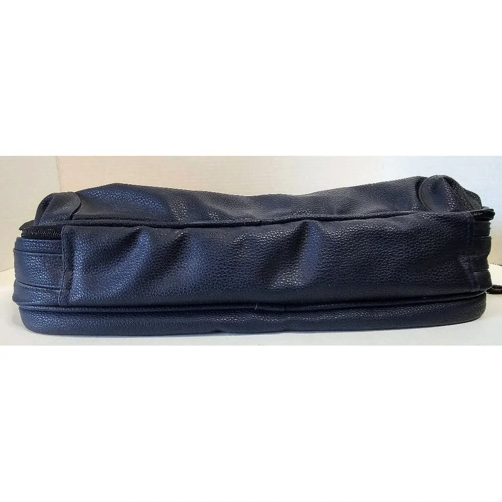 Vintage‎ Carnival Cruise TRIUMPH Inaugural Season 2000 Navy Faux Lthr Laptop Bag